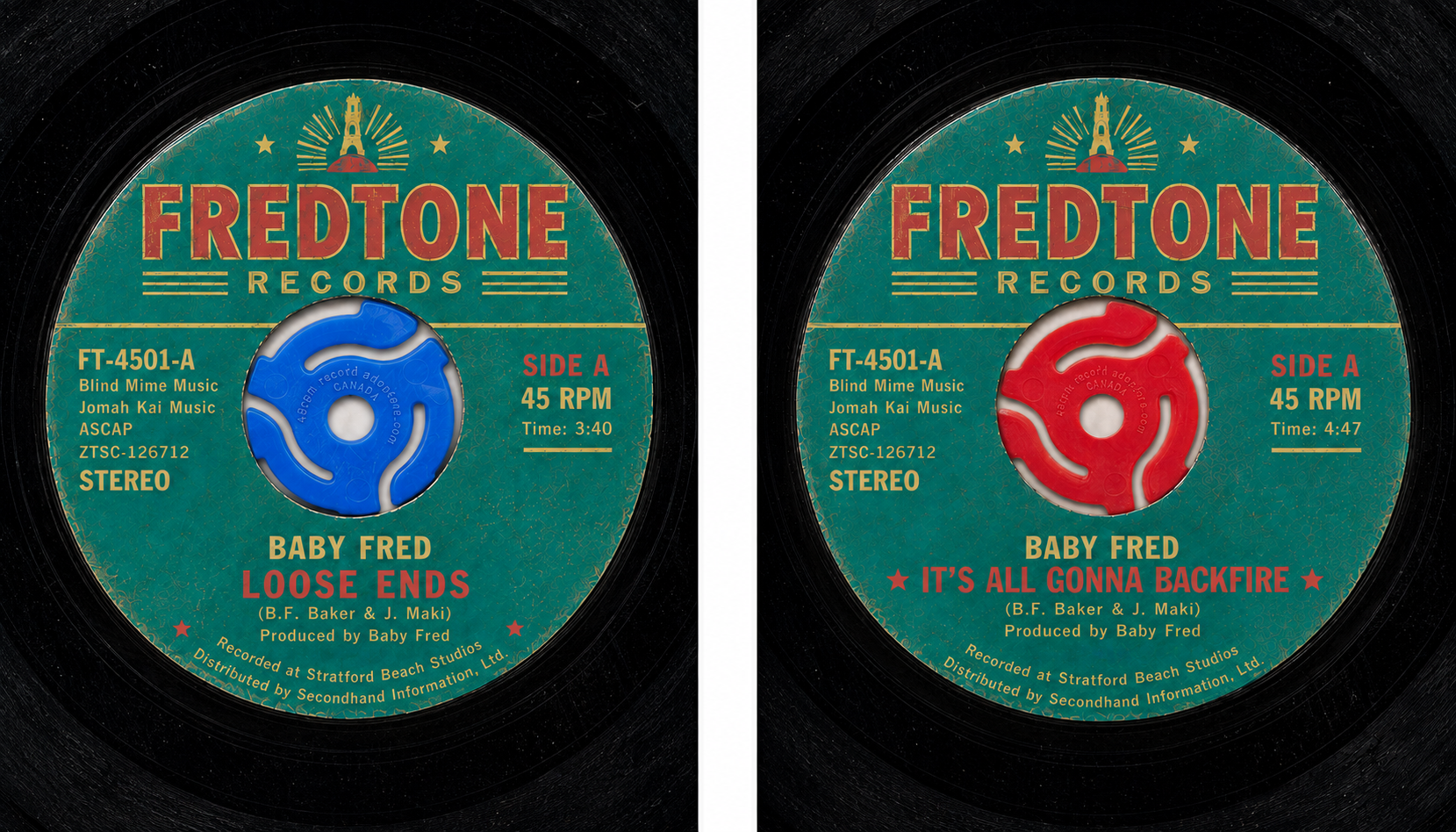 Baby Fred Double A-side single